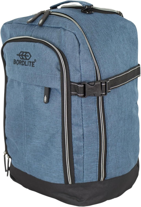 Bordlite Ryanair Approved Cabin Holdall on Wheels Twill Travel Bag with Extendable Handle