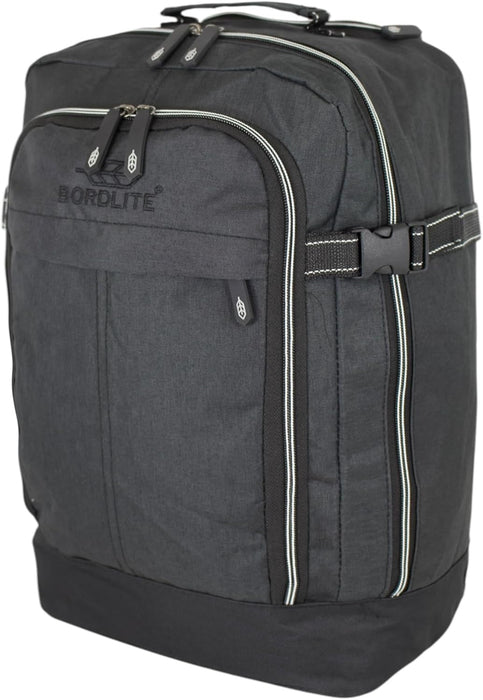 Bordlite Ryanair Approved Cabin Holdall on Wheels Twill Travel Bag with Extendable Handle