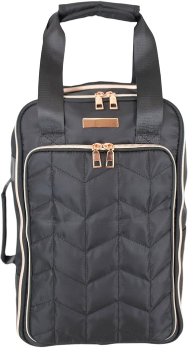 Ryanair Underseat Cabin Bag 40x25x20cm – Lightweight Wheeled Holdall with Trolley Handle, Front Pocket & Bottle Holder