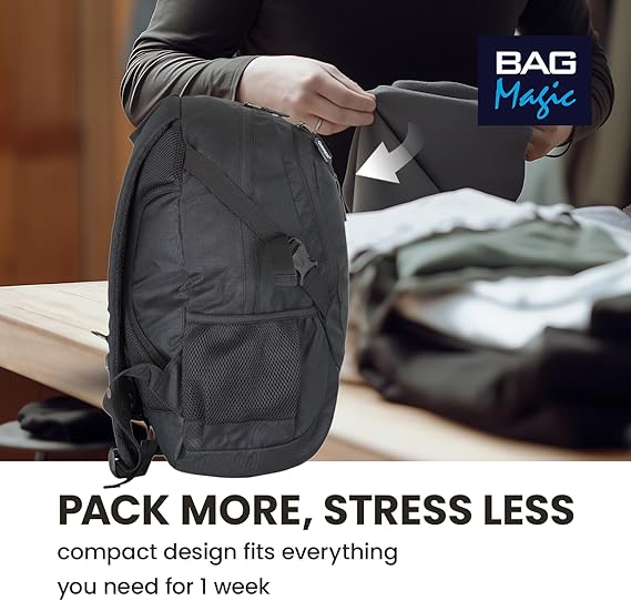 Guinness 40x25x20cm Lightweight Travel Cabin Backpack, Ryanair Underseat Bag, Cabin-Approved Flight