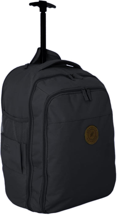 Bordlite EasyJet Cabin Approved Wheeled Backpack 45x36x20cm – 2 in 1 Lightweight Trolley Bag & Rucksack on Wheels (1.53kg, 36L) Underseat Hand Luggage for Travel, Business, Weekend Trips