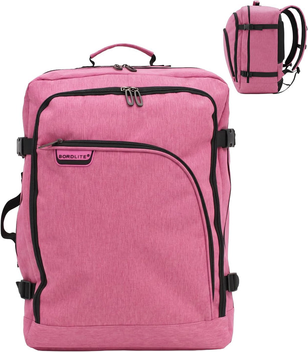 Bordlite Cabin Backpack 45x36x20cm, Underseat Cabin Bag for Ryanair, EasyJet, Wizz Air & 30+ Airlines
