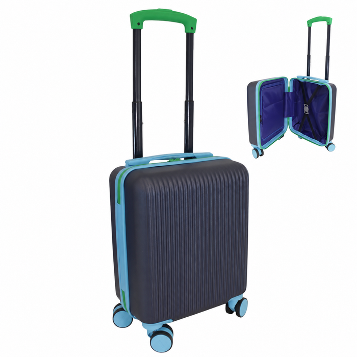 Bordlite Kids Suitcase 40x30x20cm RyanAir Approved Cabin Luggage for Boys & Girls