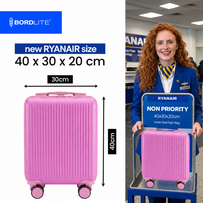 Bordlite Kids Suitcase 40x30x20cm RyanAir Approved Cabin Luggage for Boys & Girls