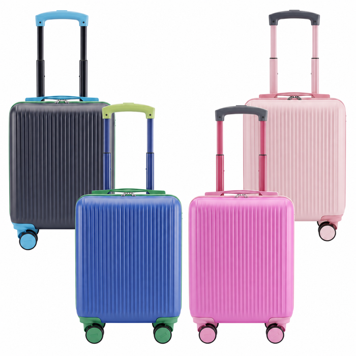 Bordlite Kids Suitcase 40x30x20cm RyanAir Approved Cabin Luggage for Boys & Girls
