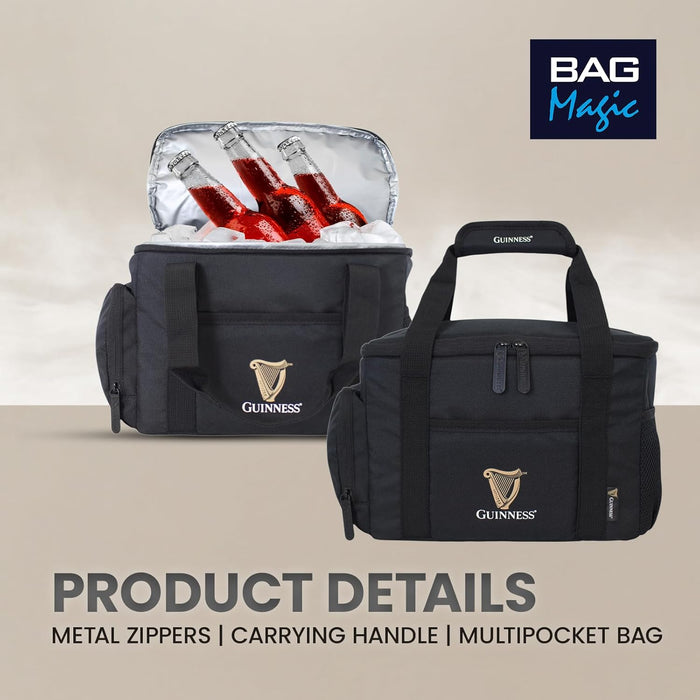 Guinness 16L Cooler Bag – Insulated Leakproof Lunch & Picnic Bag | Official Guinness