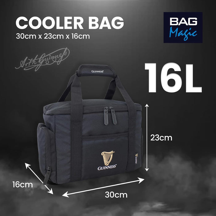 Guinness 16L Cooler Bag – Insulated Leakproof Lunch & Picnic Bag | Official Guinness