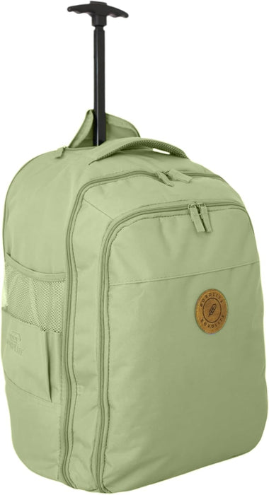 Cabin Approved Wheeled Backpack 50x38x25cm – 2-in-1 Lightweight Trolley Bag & Rucksack on Wheels