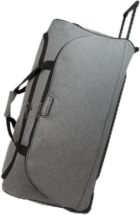 Bordlite Wheeled Holdall Travel Bag – Lightweight 2-Wheel Luggage with Extendable Handle