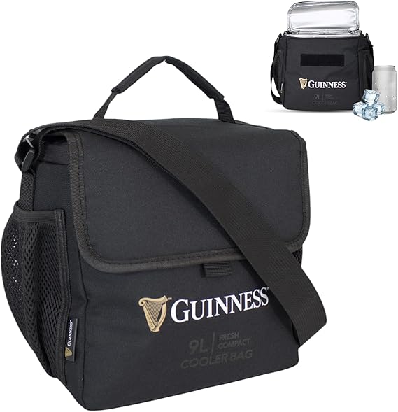 Guinness Ryanair Cabin Backpack 40x25x20cm – Underseat Bag | Flight Approved Hand Luggage for Ryanair, easyJet, Jet2, Wizz Air | Lightweight Travel Backpack