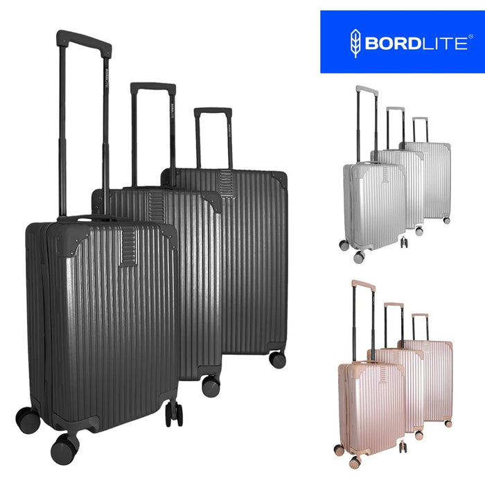 Bordlite Premium ABS Suitcases – Lightweight, Durable & Effortless 360° Spinner Wheels