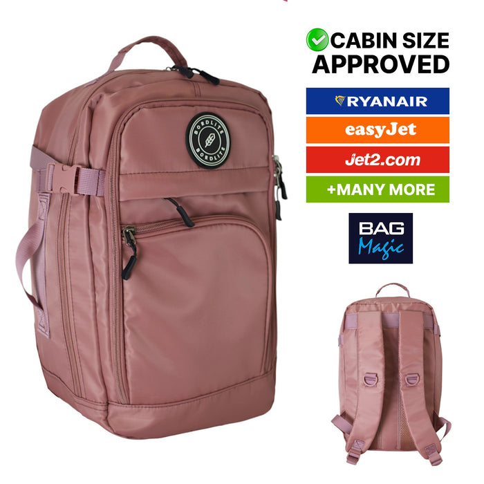 Bordlite Ryanair Cabin Bag 40x25x20cm Underseat Backpack – Airline Approved