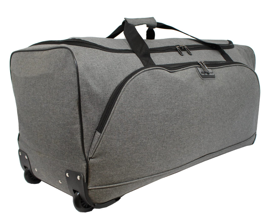 30" Lightweight Luggage Holdall on Wheels, 96L - Grey