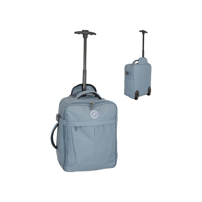 Bordlite 32L EasyJet Cabin Bag 45x36x20cm, Underseat Wheeled Travel Bag with Telescopic Handle