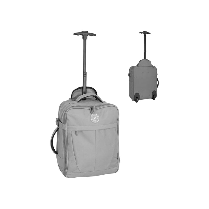 Bordlite 32L EasyJet Cabin Bag 45x36x20cm, Underseat Wheeled Travel Bag with Telescopic Handle