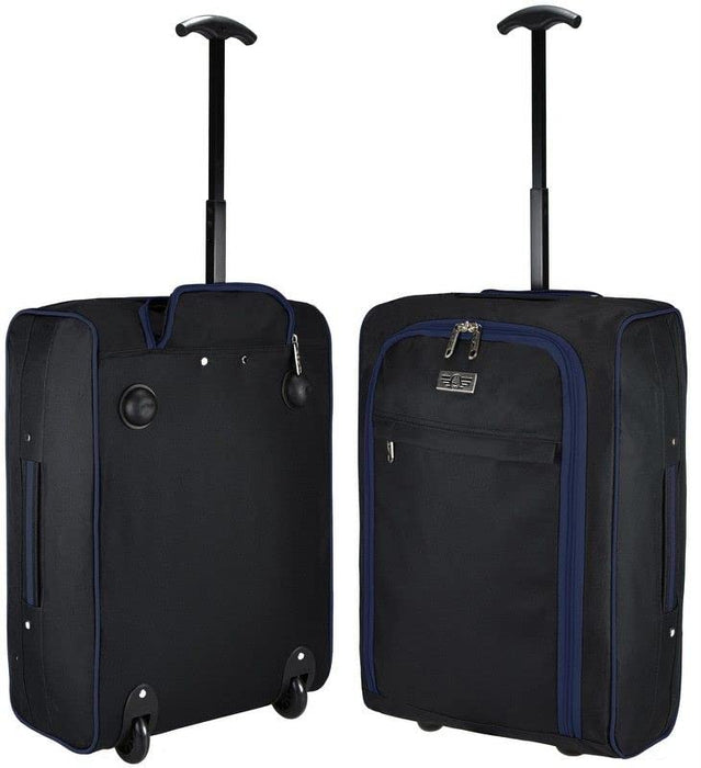 Soft Sided Cabin Approved Hand Suitcase, 50x20x35cm -