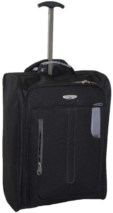 Soft Sided Cabin Approved Hand Suitcase, 50x20x35cm -