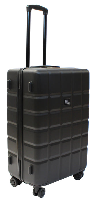 Bordlite Lightweight Hard Shell ABS Suitcase +  360° Easy-Spinner Wheels