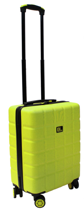 Bordlite Lightweight Hard Shell ABS Suitcase +  360° Easy-Spinner Wheels