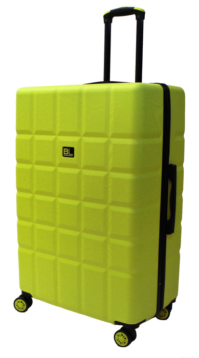 Bordlite Lightweight Hard Shell ABS Suitcase +  360° Easy-Spinner Wheels