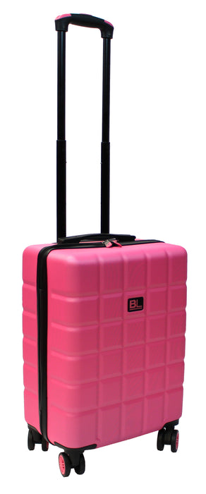 Bordlite Lightweight Hard Shell ABS Suitcase +  360° Easy-Spinner Wheels