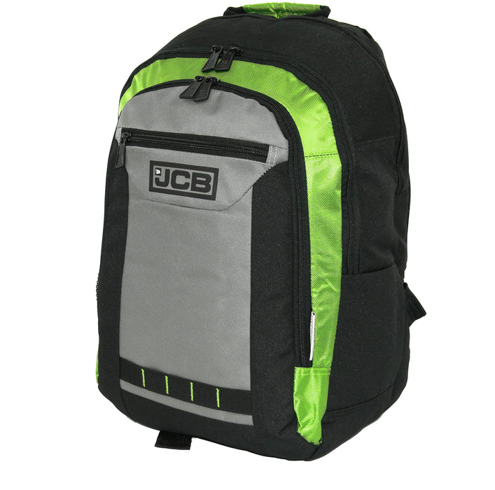 JCB Water resistant Padded Laptop Backpack - Multi Pocket, 28L