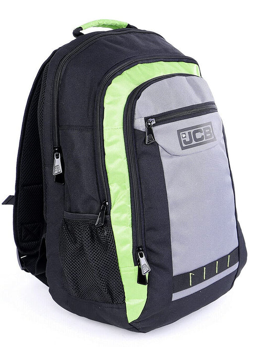 JCB Water resistant Padded Laptop Backpack - Multi Pocket, 28L