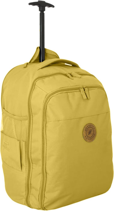 Cabin Approved Wheeled Backpack 50x38x25cm – 2-in-1 Lightweight Trolley Bag & Rucksack on Wheels