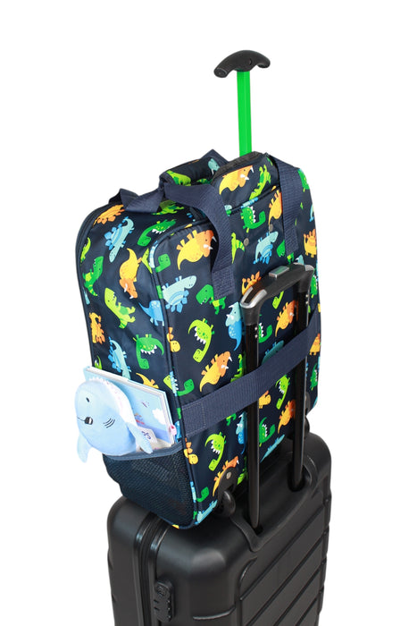 Bordlite Ryanair/EasyJet Kids Cabin Approved Wheeled Holdall Travel Bags With Extendable Handle, Multi-Pocket