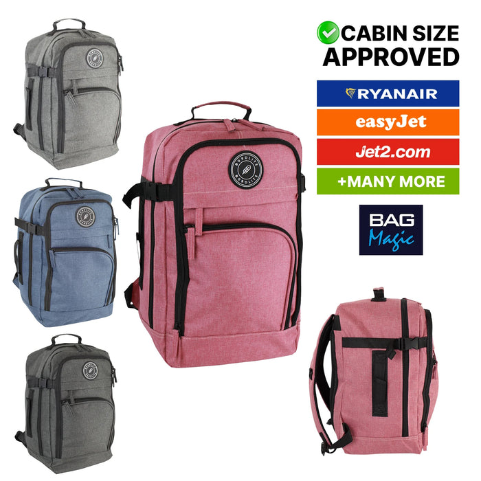 RyanAir Approved 40x20x25cm Underseat Backpack - Cabin Rucksack